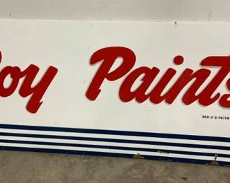 SSP PARTIAL BOY PAINTS SIGN