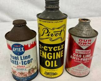 CONE TOPS 2 CYCLE,AVIEX,OUR OWN CANS