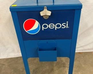 80'S PEPSI COLA CHEST W/ OPENER