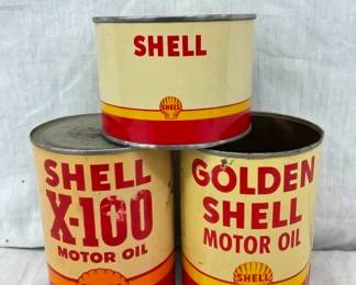 QT AND 1LB SHELL X-100 AND GOLDEN CANS