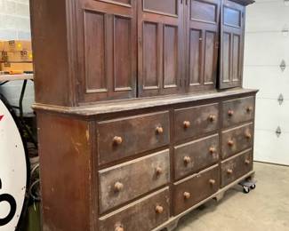 PANEL DOORS AND DOVETAILED DRAWERS