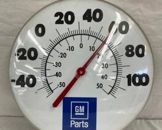 18" GM PARTS DEALER THERM.