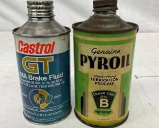 12OZ,16OZ CONE TOPS CASTROL,PYROIL