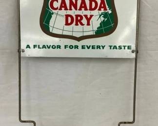 CANADA DRY RACK SIGN 13X11