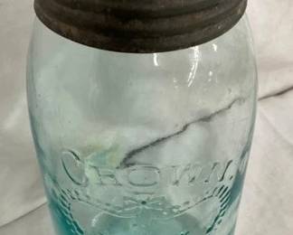 QT CROWN IMPERIAL JAR W/ LID