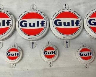 NOS GULF OIL BOTTLE CUPS