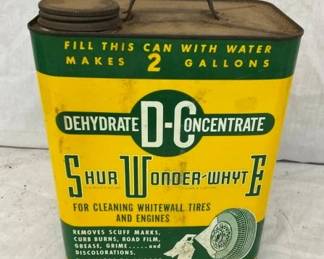 2G. DEHYDRATE CONCENTRATE CAN