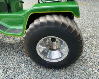 W/ POLISHED ALUM. WHEELS