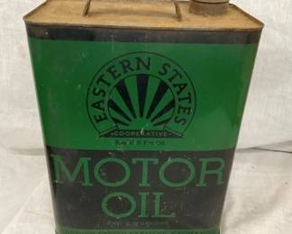 2G. EASTERN STATES MOTOR OIL CAN