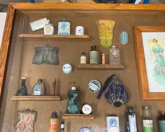 MESH PURSES,EARLY TINS,JARS