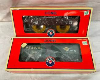 LIONEL TRAINS READING BOX CAR, PRP