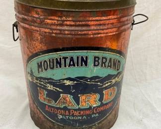 50PD MOUNTAIN BRAND LARD CAN