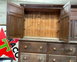 INSIDE VIEW TOP DOUBLE PANEL DOORS