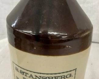S. STRANSBERG LIQUOR DEALER JUG