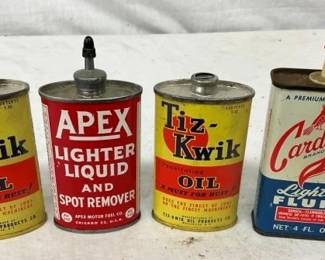 4OZ OILERS CARDINAL,TIZ KWIK,APEX