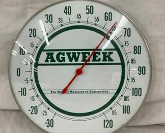 10" AGWEEK THERMOMETER