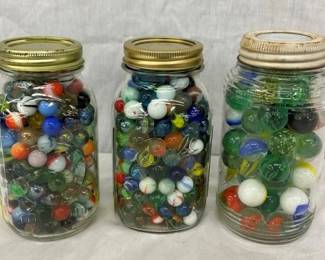 COLLECTION EARLY MARBLES
