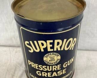 5LB SUPERIOR GUN GREASE CAN