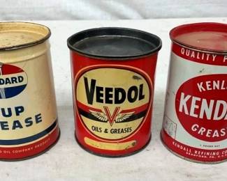 1PD GREASE CANS STANDARD,KENDALL,VEEDOL