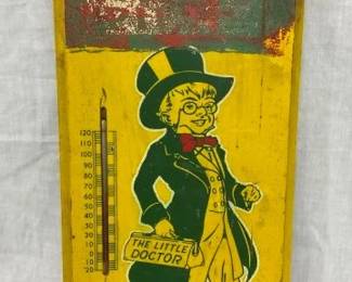 WOODEN RAMSON THERMOMETER 9X21