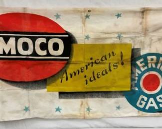 AMOCO AMERICAN GAS BANNER