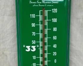 ROLLING ROCK THERM. 8X27