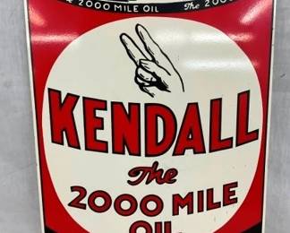 KENDALL EARLY 90'S HEAVY METAL SIGN