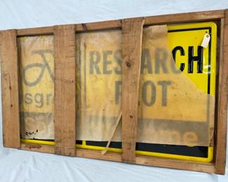 W/ ORIG. CRATE 54X30