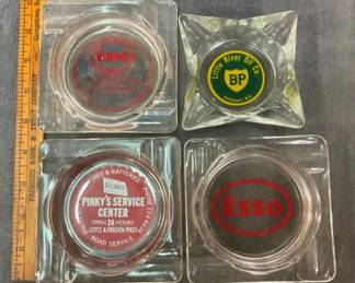 COLLECTION ADV. ASHTRAYS