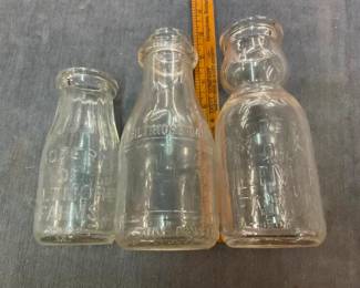 PINT, 1/2PINT BILTMORE BOTTLES