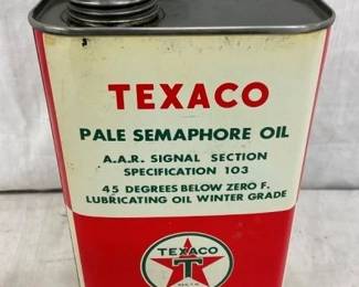 QT TEXACO PALE SEMAPHORE OIL