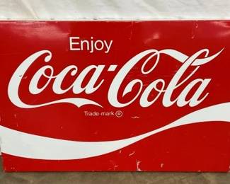 SST ENJOY COKE COOKIE CUTTER SIGN 36X24