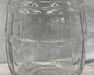 LARGE GLASS JAR 8X13 1/2