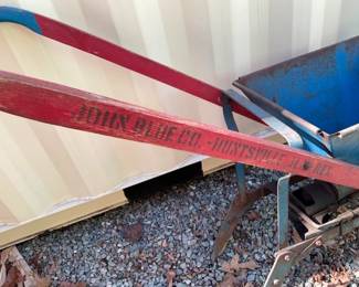 ORIG. STENCIL HUNTSVILLE CORN PLANTER