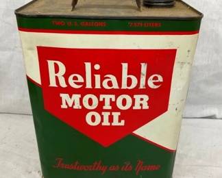 2G. RELIABLE MOTOR OIL CAN