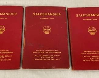 1932 SHELL SALESMANSHIP BOOKS