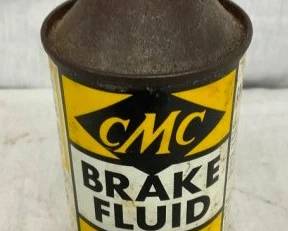 12OZ CMC BRAKE FLUID CONE TOP CAN