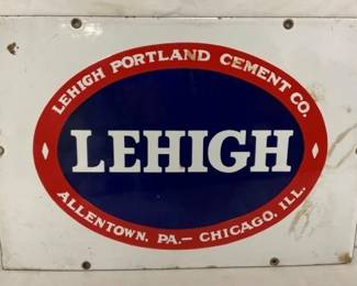 SSP LEHIGH CEMENT SIGN