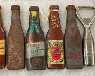 COLLECTION EARLY BOTTLE OPENERS