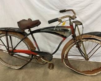 EARLY SCHWINN BICYCLE W/ LIGHT