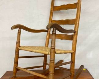 EARLY CHEESE CUTTER ROCKER