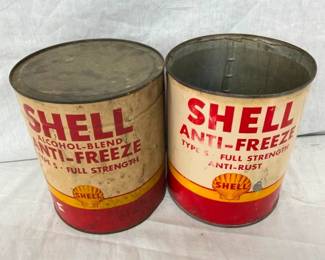 1G. SHELL ANTI FREEZE CANS