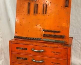 2PC. SELECT-R-SPRING CABINET W/ PRODUCT