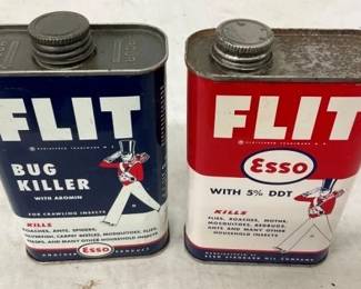PINT FLIT ESSO CANS
