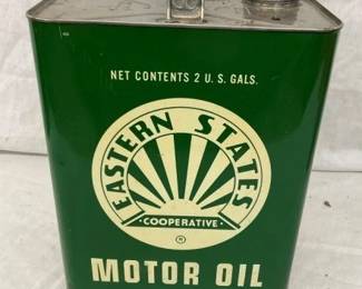 2G. EASTERN STATES MOTOR OIL CAN