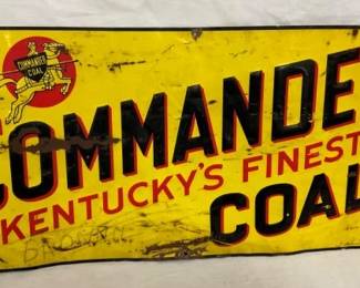 SST EMB. COMMANDER COAL KY SIGN