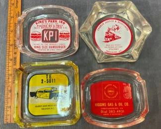 COLLECTION ADV. ASHTRAYS