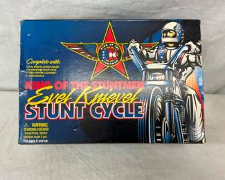 EVEL KNIEVEL OLD STOCK STUNT CYCLE