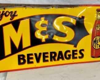 SST EMB. M&S BEVERAGES SIGN