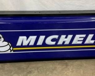 EMB. MICHELIN CAN SIGN 73X24 W/ 5" CAN